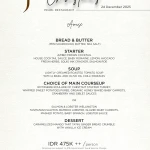 J.Santai - Flyer Set Dinner Christmas